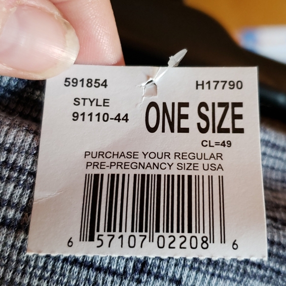 Motherhood Maternity Fleece Lined Leggings - One Size - Picture 5 of 6